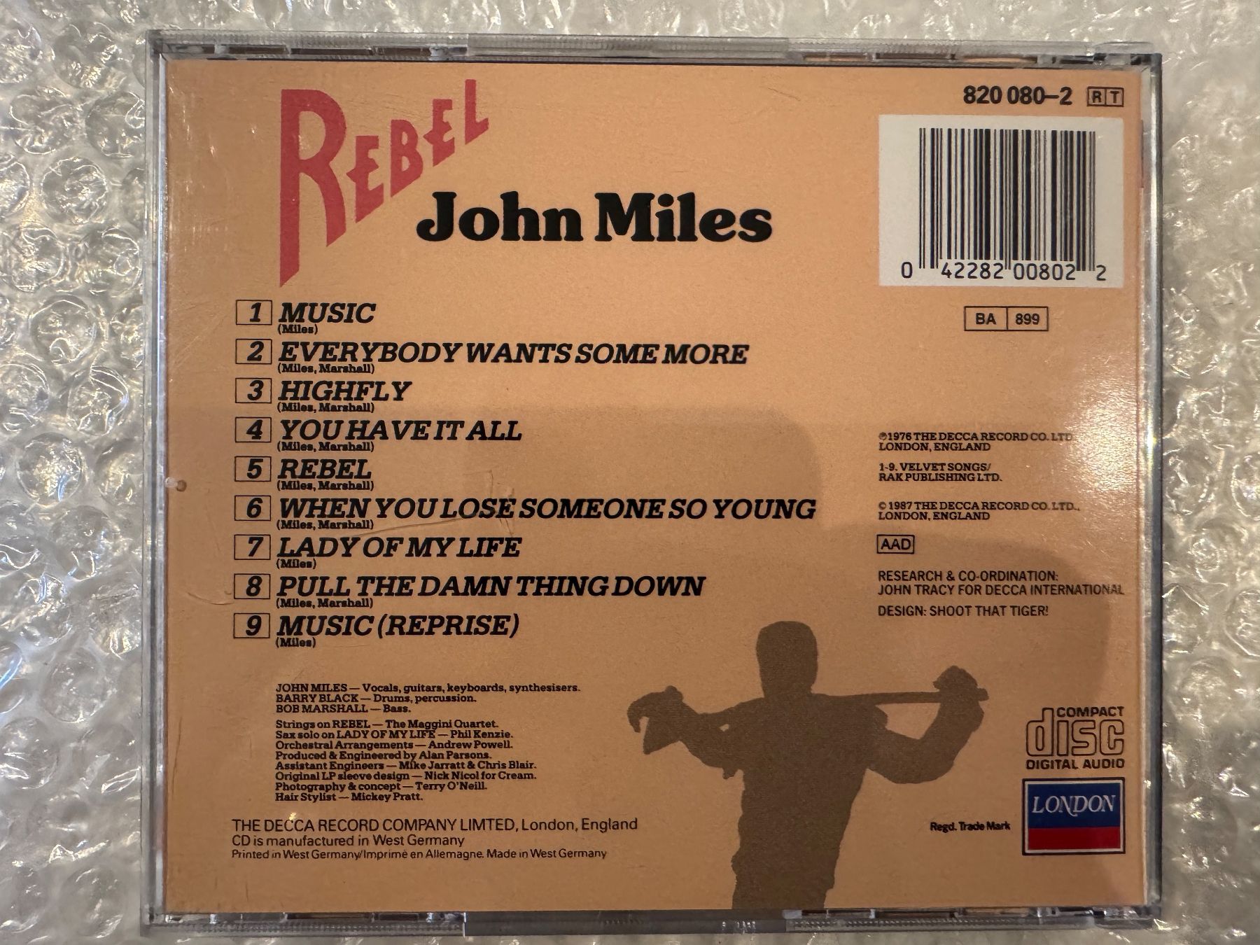 CD: John Miles - Rebel – Nuovo (secondo la descrizione) da Duggingen venduto da Kisha010 2