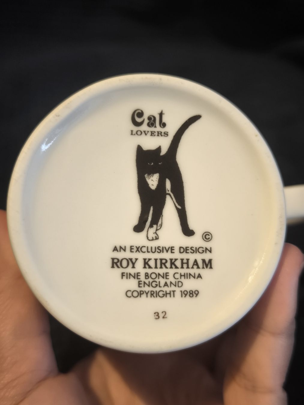 Tazze: tasse a thé, Roy Kirkham, England, Cat – Usato da Nyon venduto da mgg_gg9j 4