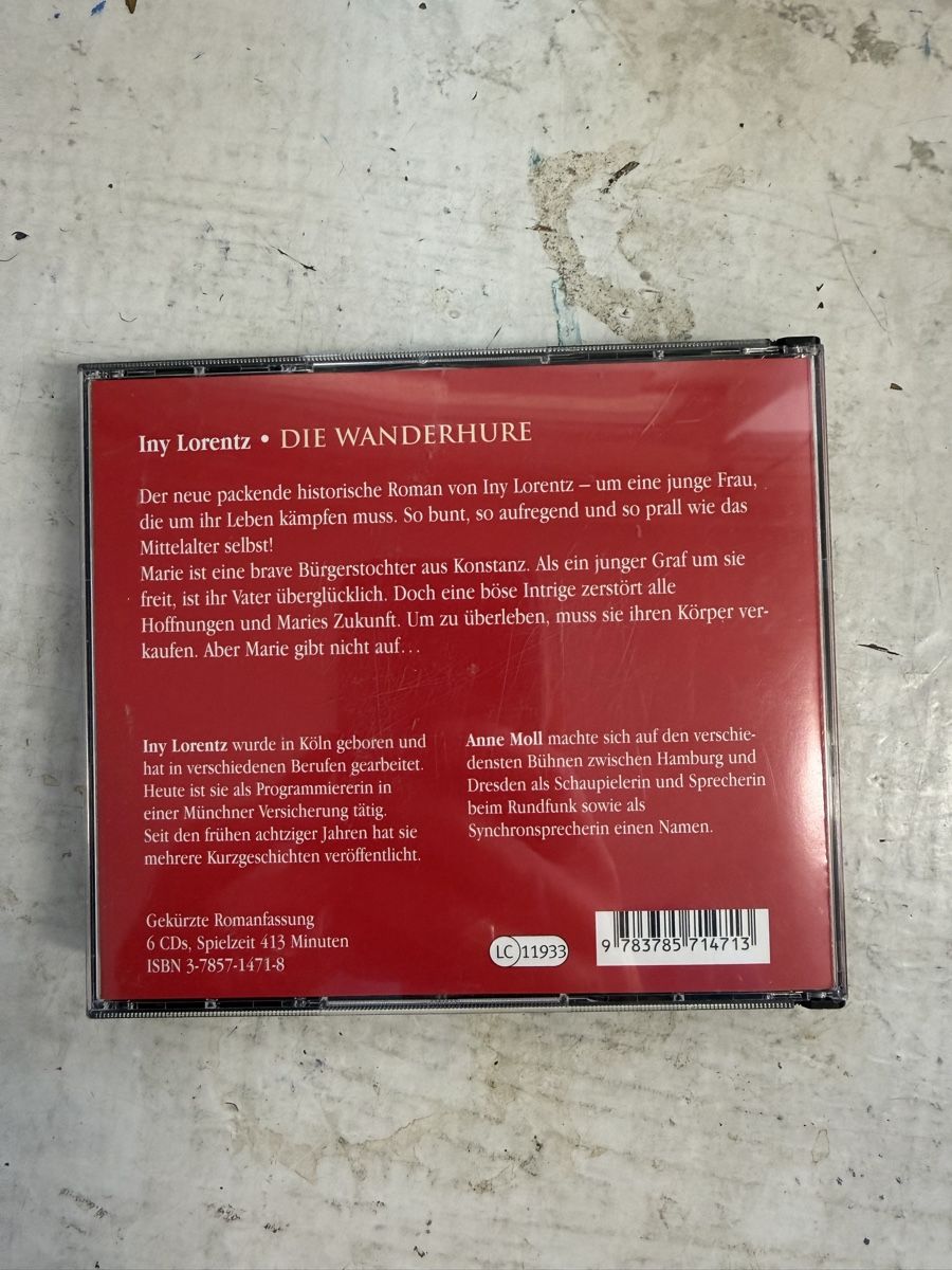 Audiolibri: Iny Lorentz: Die Wanderhure – Usato da Dietikon venduto da Buchantiqdietikon 1