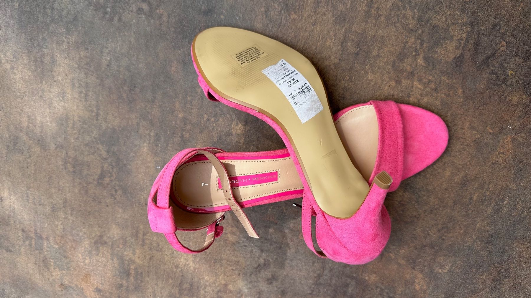 Dorothy Perkins Scarpe da donna: Sandaletten pink – Nuovo (secondo la descrizione) da Killwangen venduto da Cebelli 1