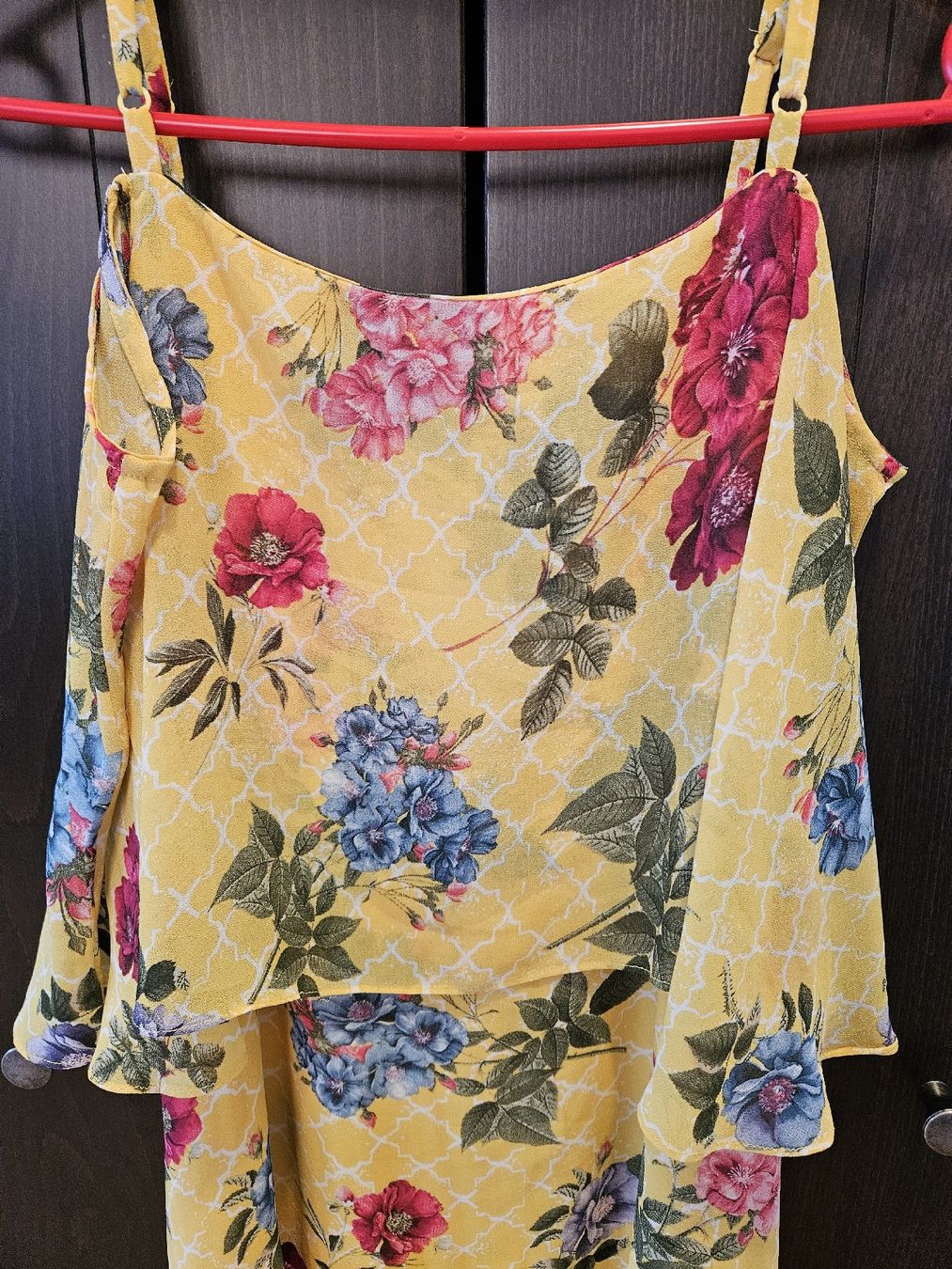 Vestiti: Yellow Floral Dress – Usato da Basel venduto da yat_r699 1