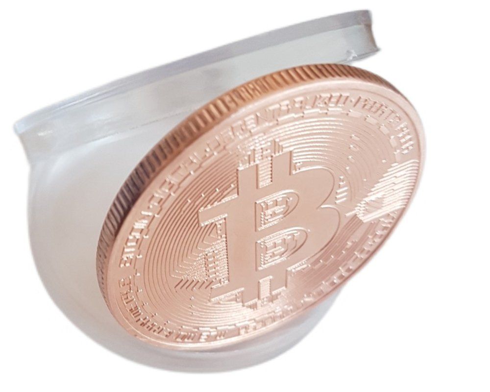 Medaglie: Bitcoin Medaille kupferfarben in Box BTC – Nuovo (secondo la descrizione) da Buchrain venduto da WerkzeugeErsatzteile 2