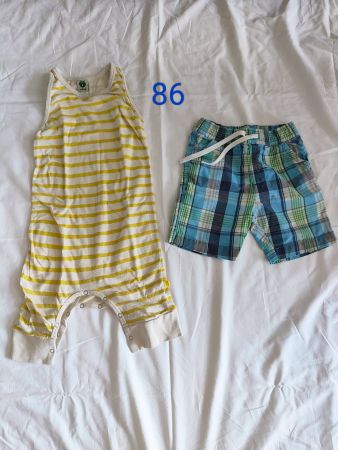 Gr. 86 Short und Sommerkleidung