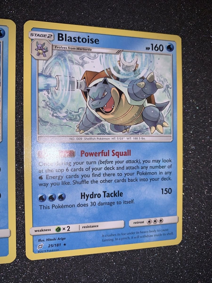 Pokémon Carte collezionabili: Ab 1.- Blastoise EN 25/181  – Usato da Bironico venduto da ars_z6lb 3