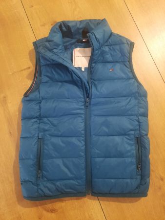 Steppweste Tommy Hilfiger Grösse 128 blau guter Zustand