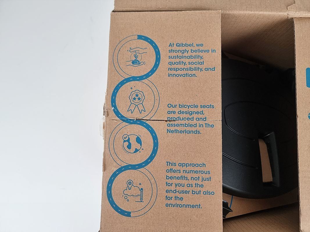 Sièges auto: Qibbel Velokindersitz 6+ Junior – Neuf (Voir description) à Urtenen-Schönbühl par Restwert_Schoenbuehl 3