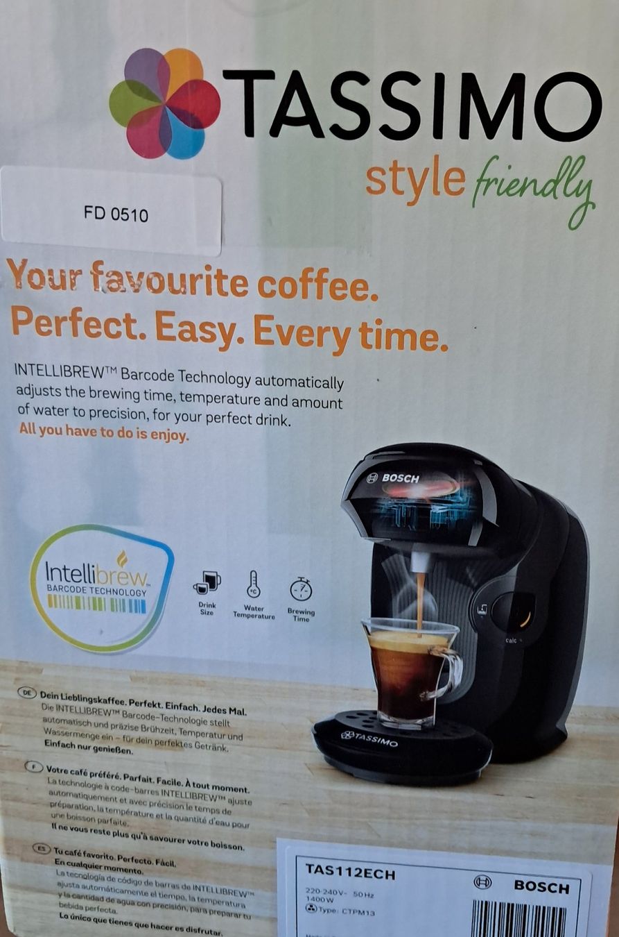 Bosch Macchine per caffè & Macchine per espresso: Kapsel Kaffeemaschine Tassimo /NEU – Nuovo e nell'imballaggio originale da Glattbrugg venduto da mah_c5jk 3