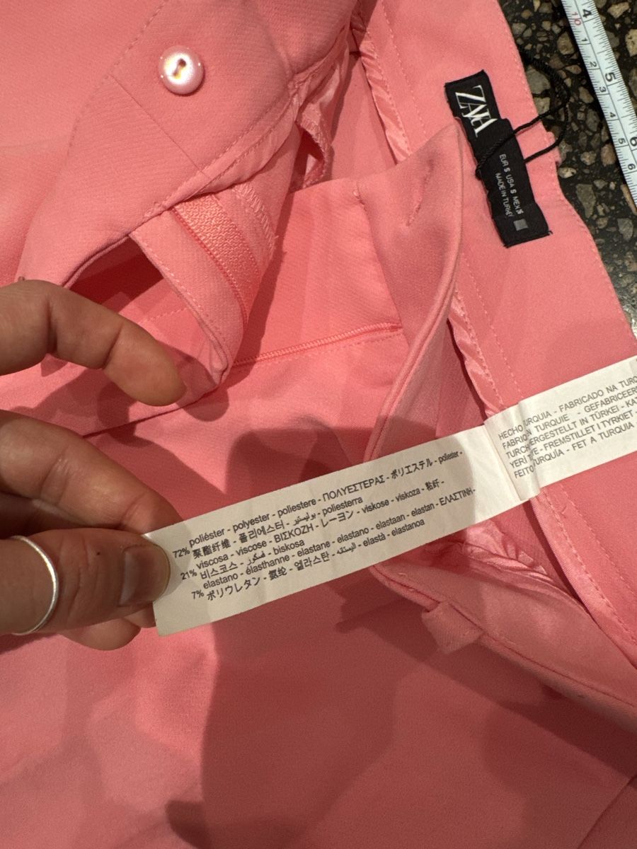 Zara Pantaloni: Zara pink trousers size 36 – Usato da Zürich venduto da gva_r9gs 8