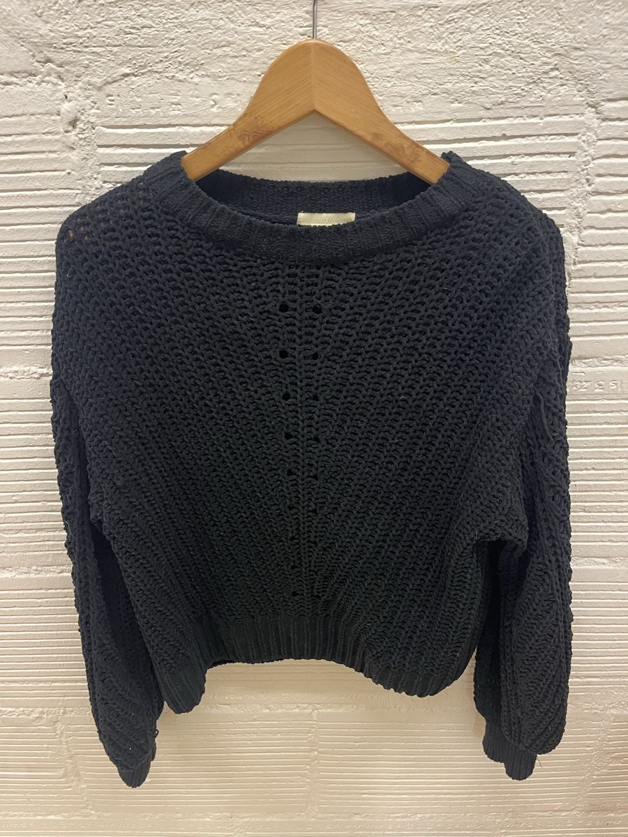 H&M Maglioni & Felpe: Schwarzer H&M Strickpullover – Usato da Meilen venduto da jes_c25c 2