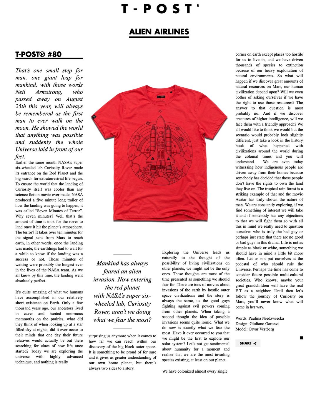 T-shirt: T-post.com Special T-Shirts mit Background - Grösse M – Nuovo (secondo la descrizione) da Münsingen venduto da Omasaki