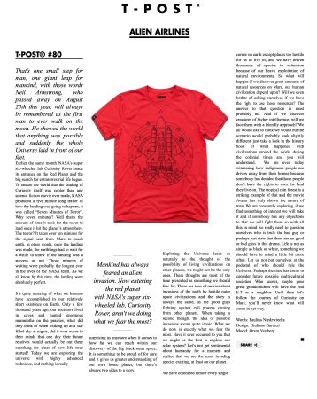 T-post.com Special T-Shirts mit Background - Grösse M