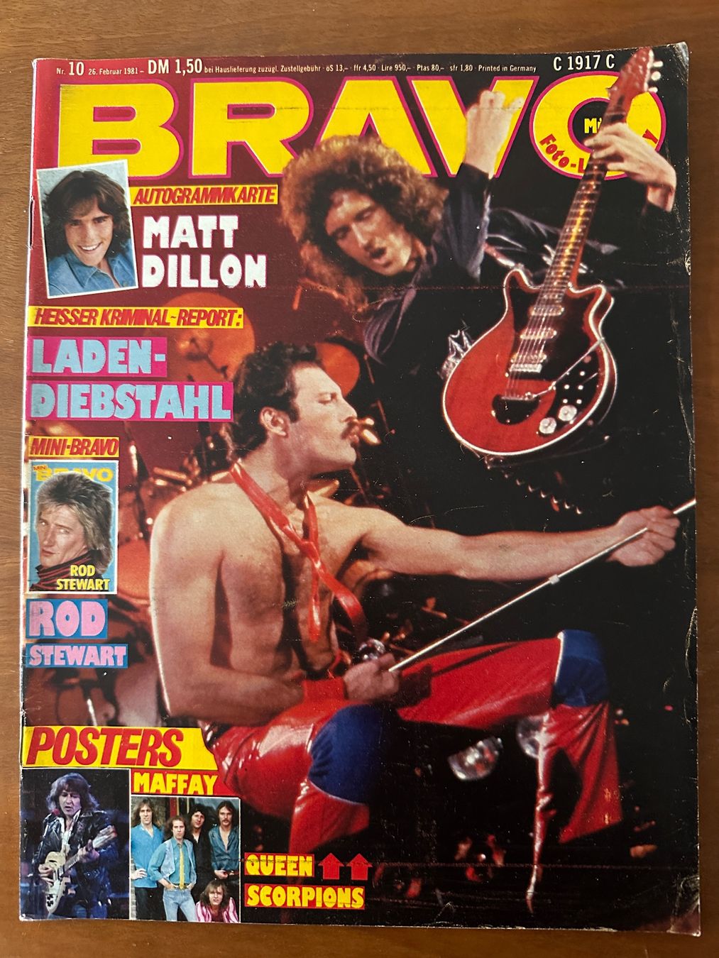 Riviste & Magazine: BRAVO 1981 Nr. 10 // Queen – Usato da Zürich venduto da die_5djt