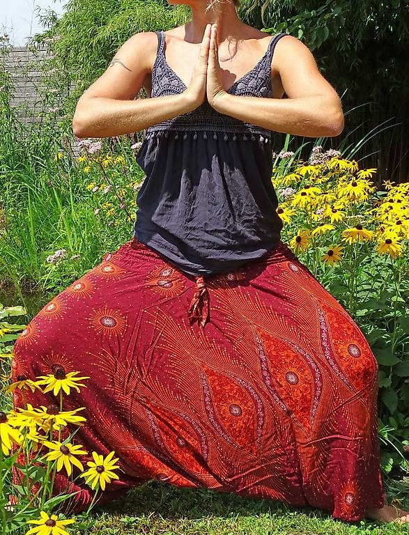 Pantaloni: Wunderschöne bequeme und bunte Haremshosen NEU – Usato da Oberwil b. Zug venduto da Temuera 3