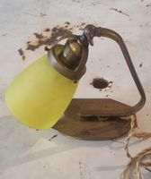 Alte Tischlampe  Leselampe 30er  50er Jahre