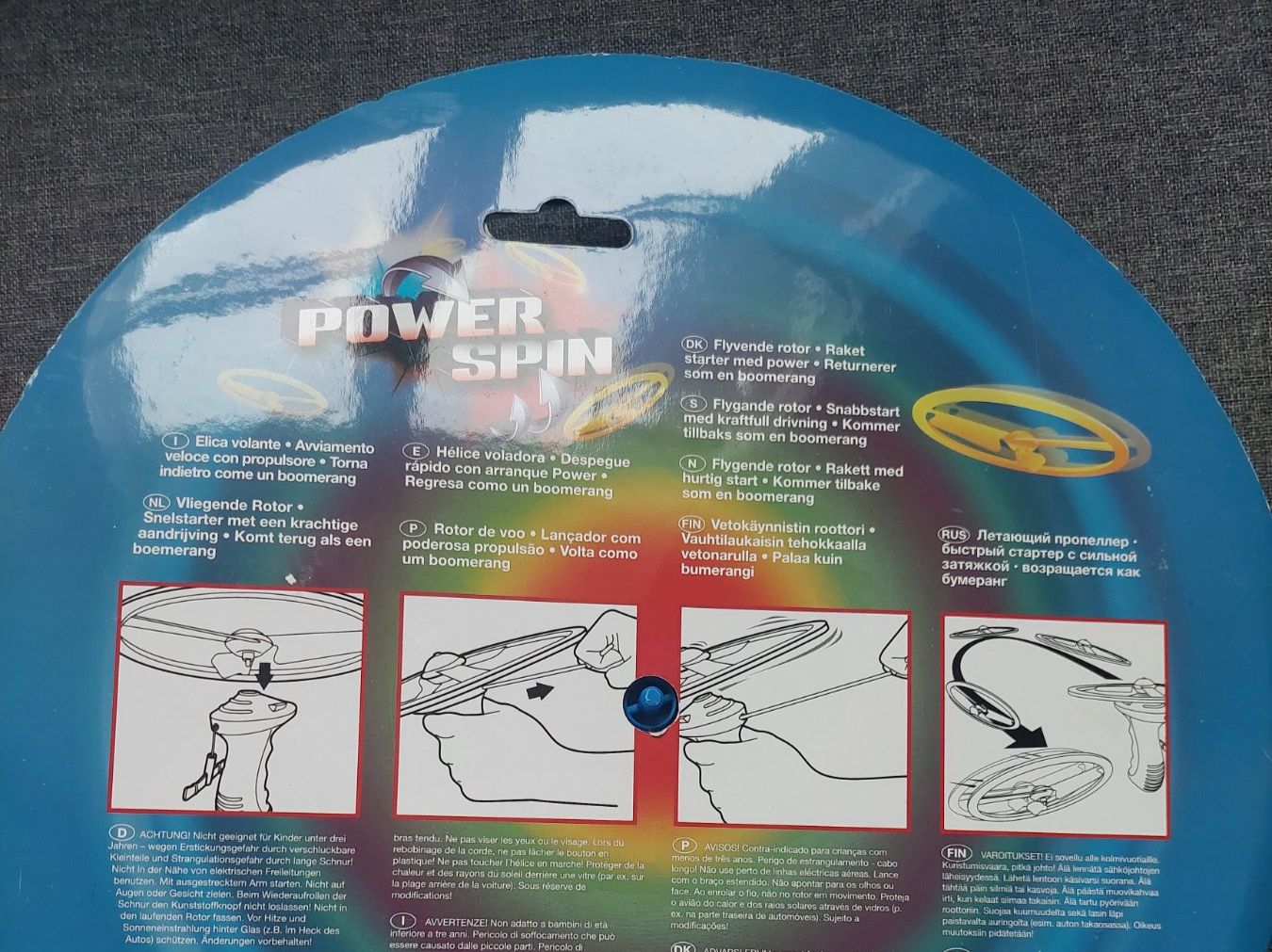 Giocattoli: Günther Power Spin – Nuovo e nell'imballaggio originale da Beckenried venduto da Havacola 5