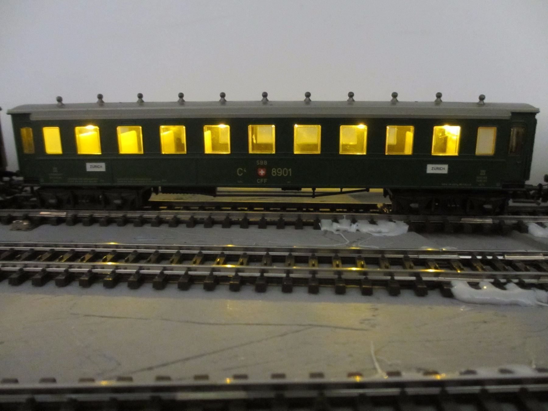Märklin Modellini di ferrovie: 10 Stk. KELLTEC LED Stäbe gelb dimmbar! 0-24 Volt AC/DC – Nuovo e nell'imballaggio originale da Dittingen venduto da Beamsplitter 6