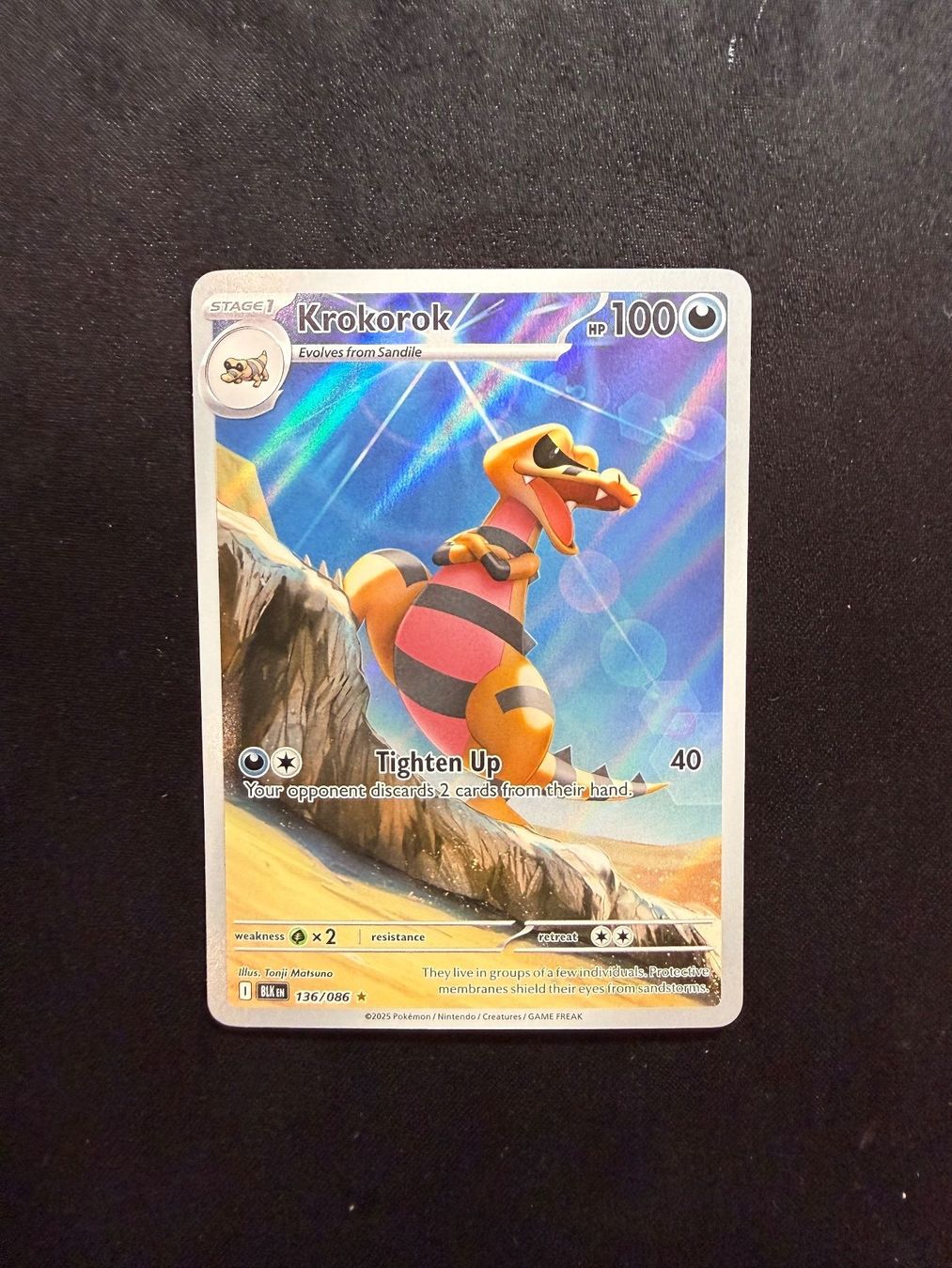 Pokémon Carte collezionabili: Pokemon Korkrok 136/108 EN AR – Usato da Buchs SG venduto da Rheintalseller