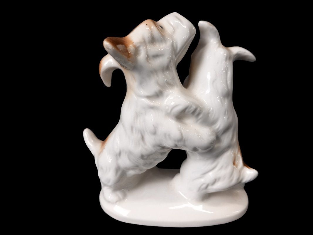 Statuette: Jagdhund Gräfenthal Porzellan Figur – Usato da Hünenberg venduto da Restwert_Zug 3