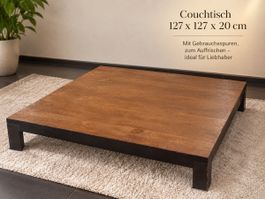Massivholztisch Couchtisch