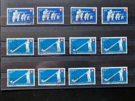 Pro Patria 1950-51 40Rp. gestempelt