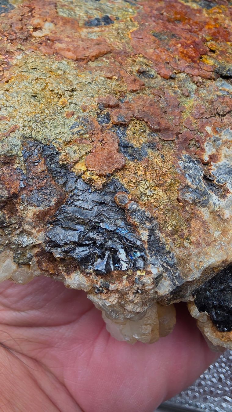 Mineralien & Heilsteine: Calcite, Pyrrhotite, Arsenopyrite & Pyrite Trepča 2.6 Kg – Gebraucht aus Figino von panshop 6