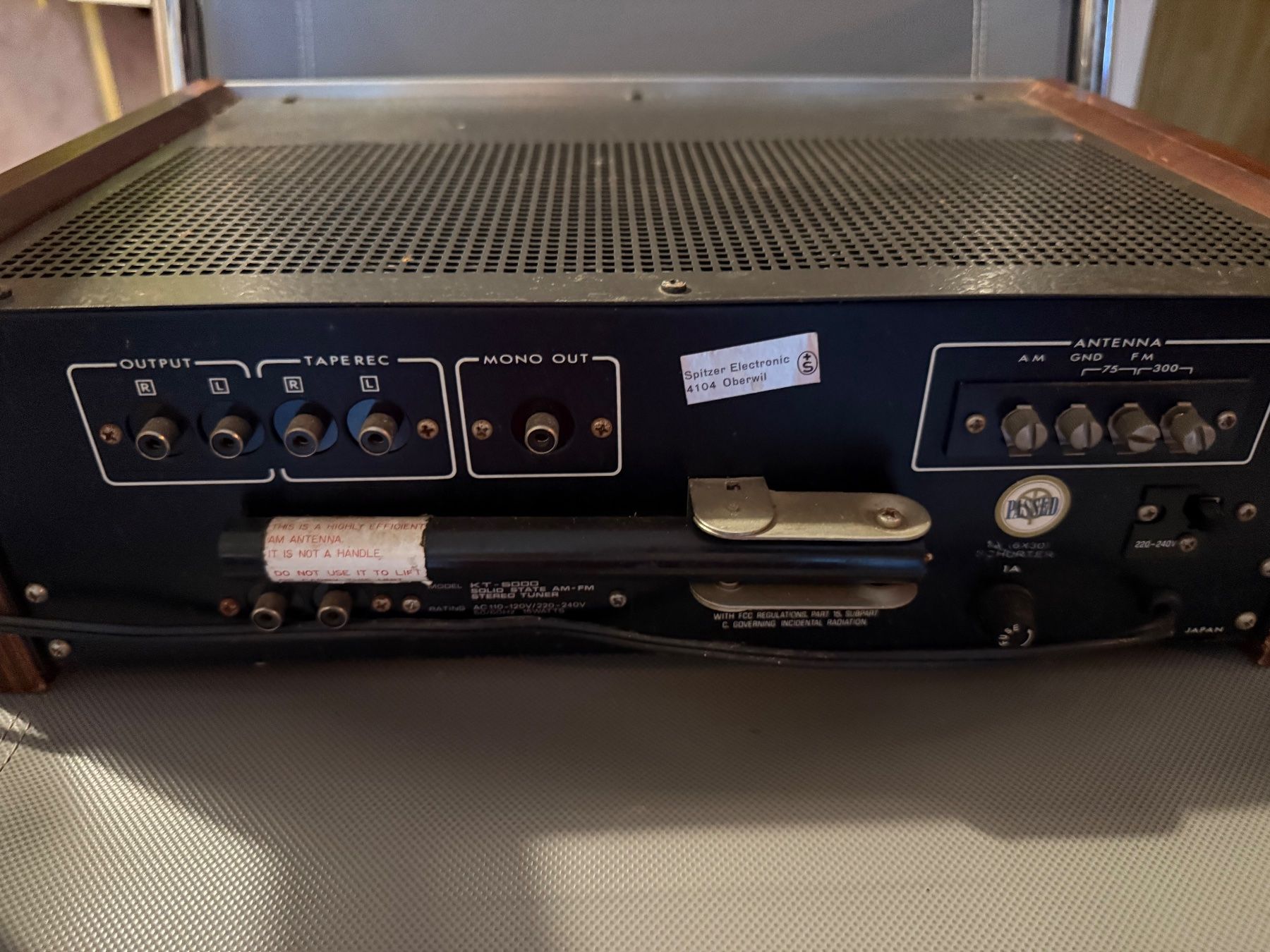 Kenwood Radio: Kenwood Solid State KT-5000 Tuner – Usato da Embrach venduto da Tom1717 3