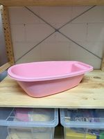 ZU VERSCHENKEN  Rosa Puppenbadewanne
