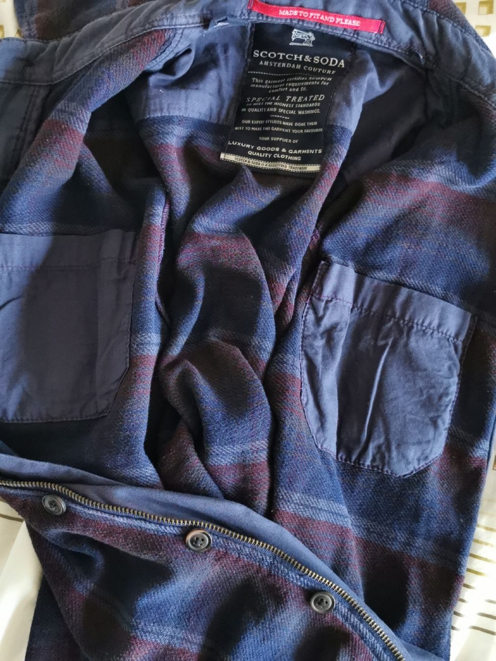 Maison Scotch Camicie: Scotch & Soda Herren Hemd Gr M – Usato da Schlieren venduto da vlalif 5