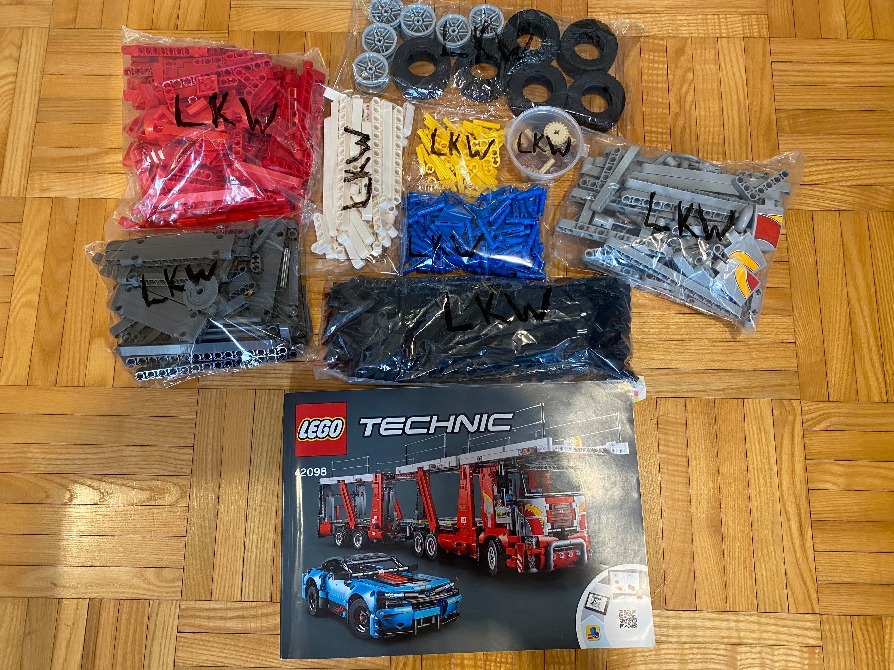 Lego Kit di costruzioni: Lego Technic 42098 Autotransporter – Usato da Eschlikon TG venduto da ArtRecBrick 3