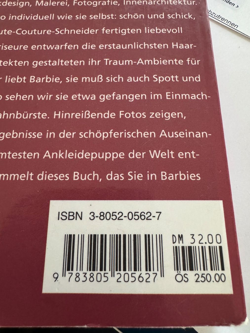 Bücher: Barbie Buch – Gebraucht aus Zumikon von Camcam5678 2