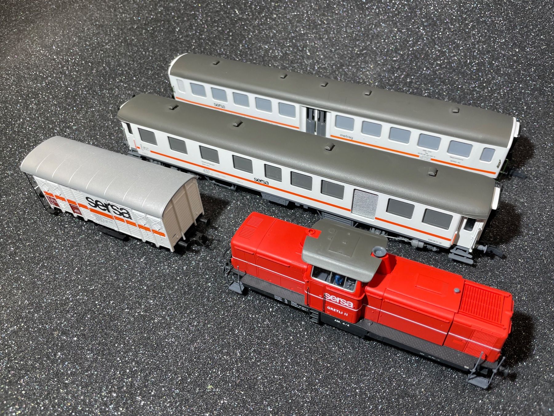 Born Modelleisenbahnen: Aku / Born seltenes Sersa- Set – Neu (gemäss Beschreibung) aus Pfäffikon SZ von bkl_9zp9 2