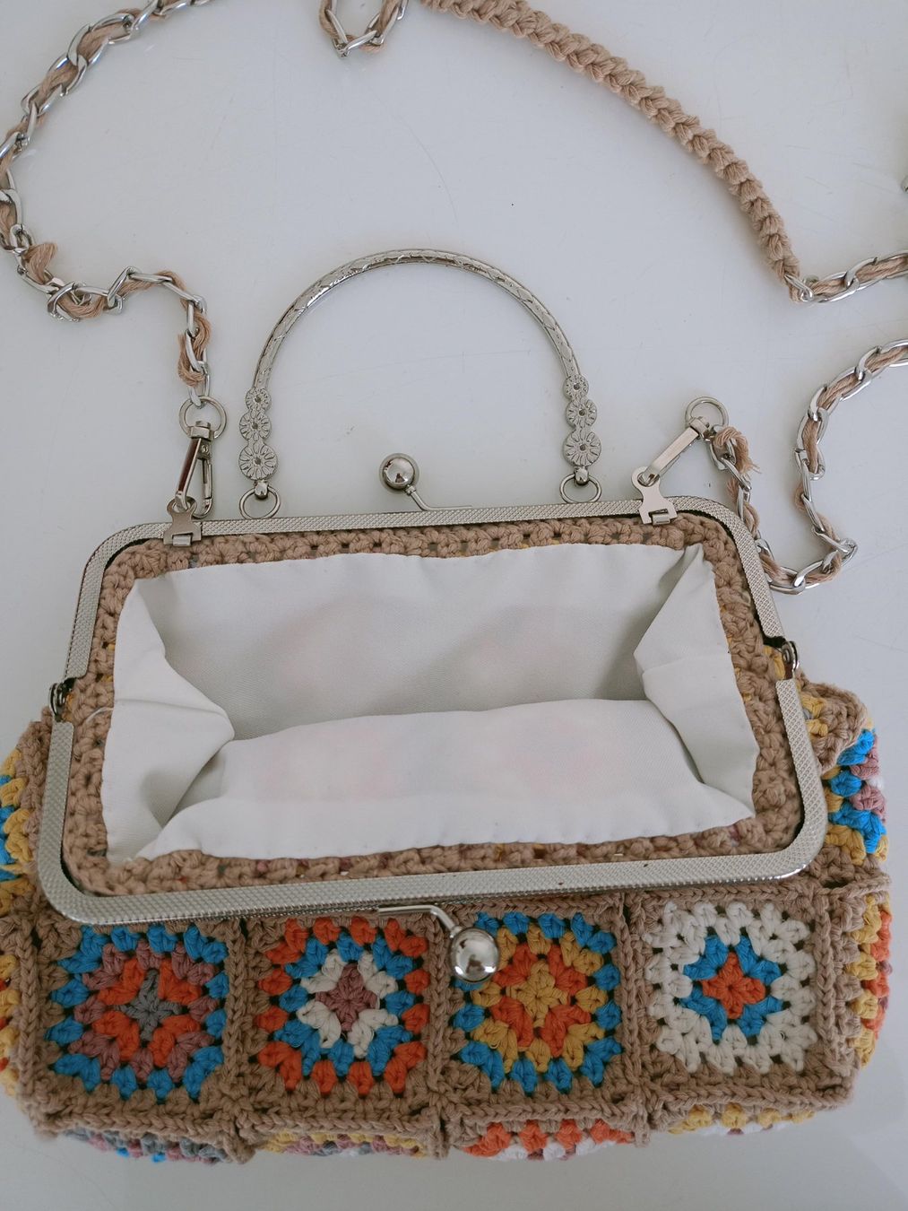 Borse da donna: Handgefertigte Häkeltasche – Nuovo (secondo la descrizione) da Kaltbrunn venduto da gurlukhandmade 1