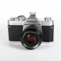 Konica Autoreflex A3 35mm SLR Kamera mit 50mm f/1.7 Objektiv