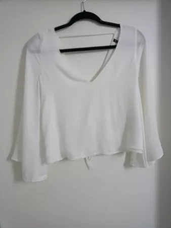 Bluse Zara Collection in Beige - Gr. S