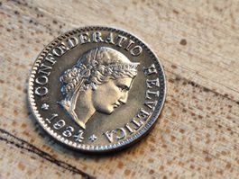 ==> 5Rp 1934 stgl. Topstück ! <==