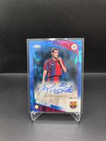 2025-26 Topps Chrome UEFA CC Rivaldo Legends Auto Blue /150 
