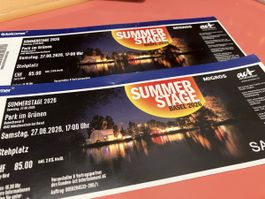 Summerstage Basel 2026 Tickets | Stehplatz | 27.06.2026, CHF