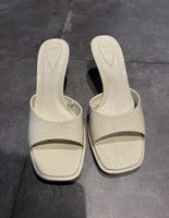 Sandales Zara effet serpent, talon bobine, taille 37 🐍