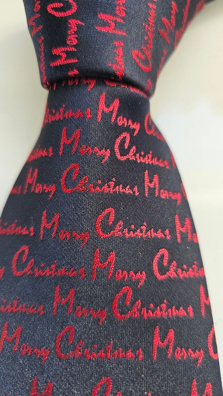 Cravatte: Krawatte merry christmas Weihnachtskrawatte – Nuovo e nell'imballaggio originale da Fehraltorf venduto da herrenaccessoirsking