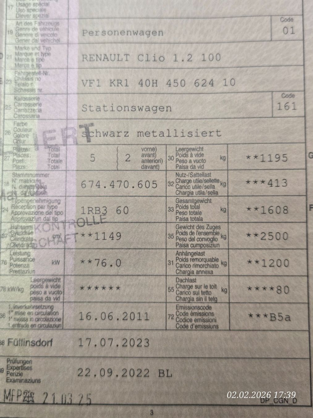 Renault Autos: Renault Clio 1.2  100 – Gebraucht aus Erstfeld von Gina033 9