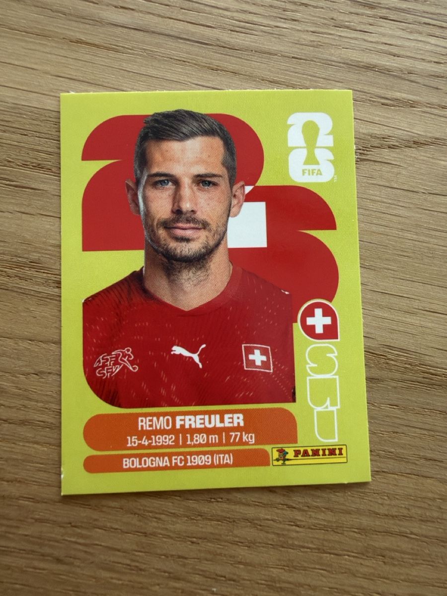 Panini Carte collezionabili: WM 2026 Sticker: Remo Freuler, SUI 11 – Nuovo (secondo la descrizione) da Sempach venduto da soj_rk95