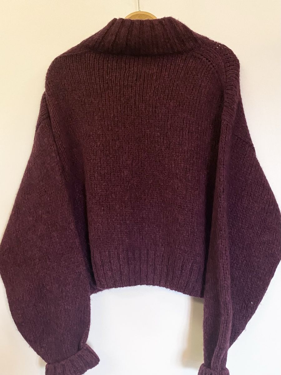 Marc Cain Maglioni & Felpe: Marc Cain Pullover Pflaume M/L neu  – Nuovo (secondo la descrizione) da Büron venduto da Coerner 4