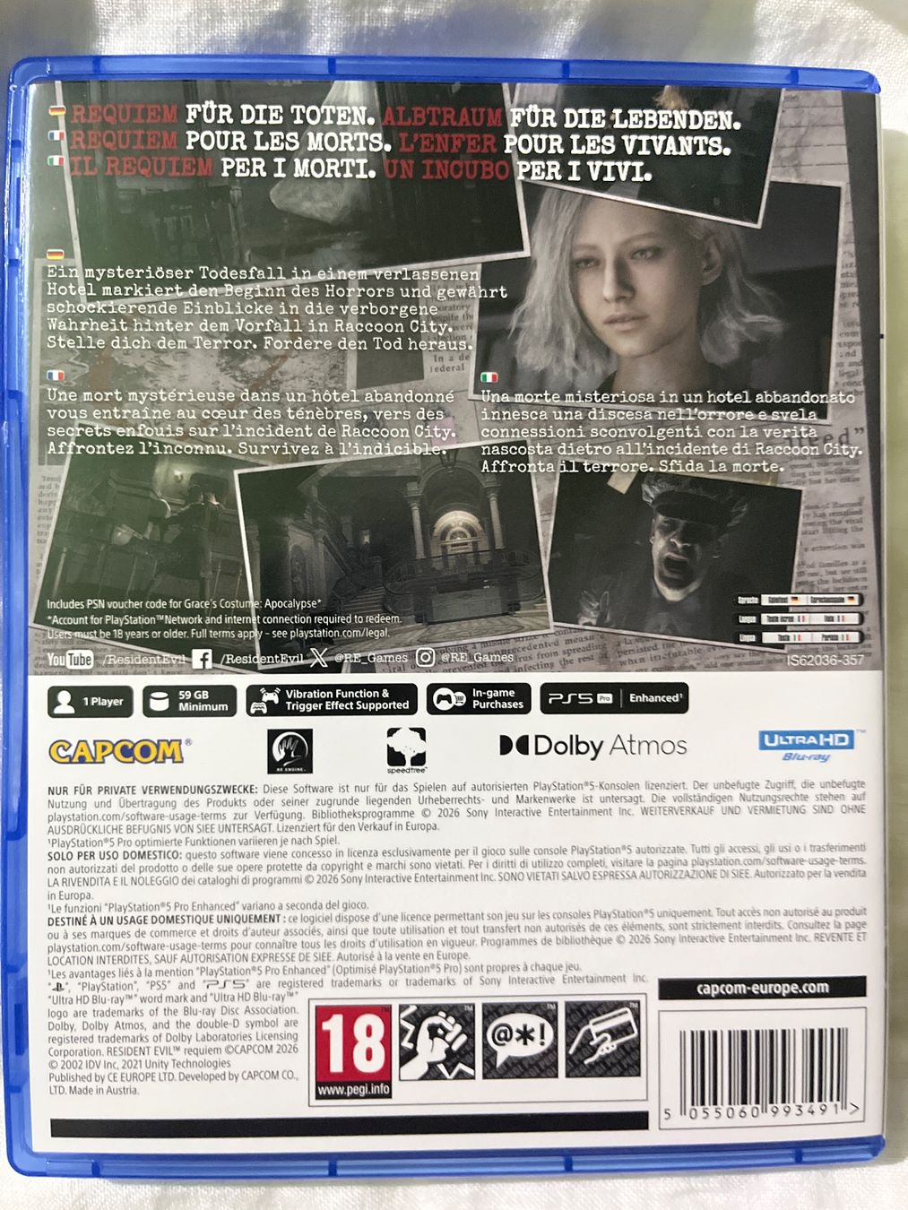 Spiele: Resident Evil Requiem PS5 – Gebraucht aus Basel von patku79 1