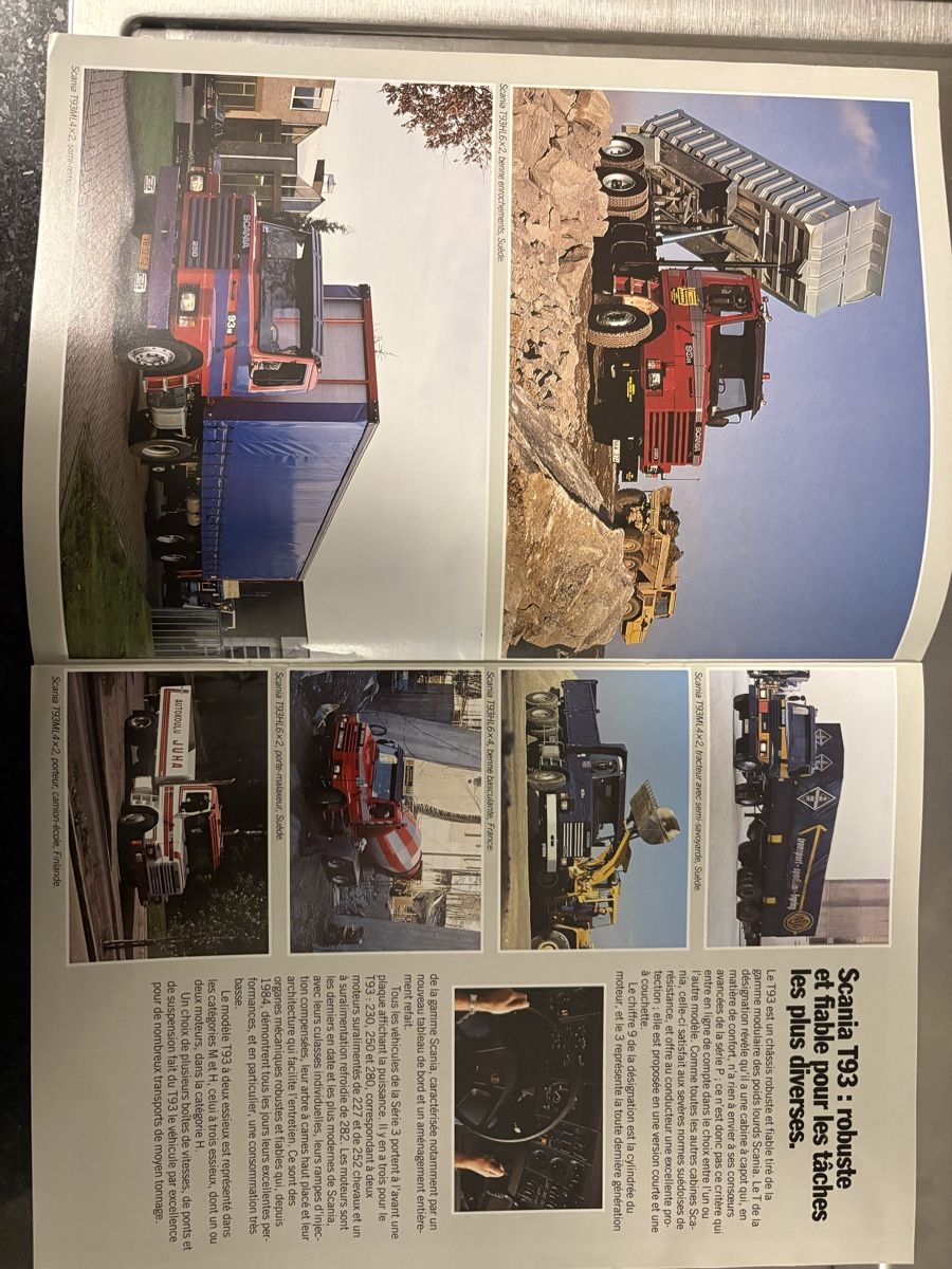 Documenti: Scania T 93 Verkaufsprospekt – Usato da 3203 Mühleberg venduto da bea_myw6 1