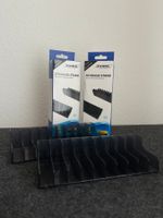 6x Halter für Spielehüllen, DVDs und Blu-rays