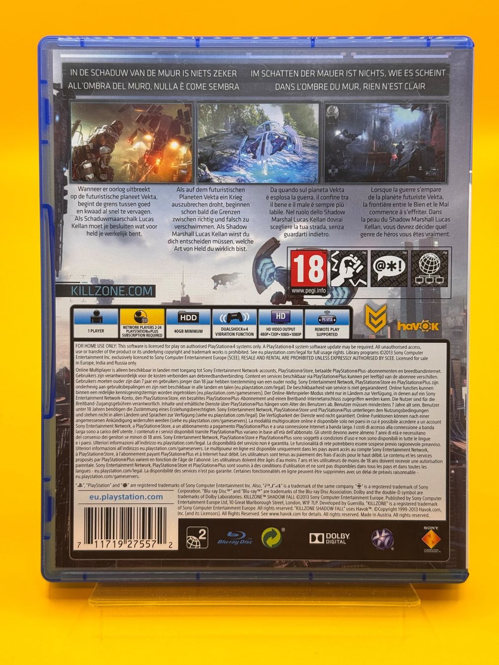 Sony Jeux: Killzone Shadow Fall PS4 – D'occasion à Oberwil b. Zug par silver2024 1