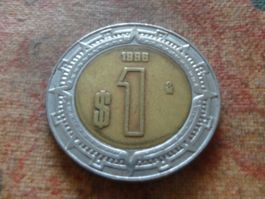 MEXIQUE   1  Peso  1996  Amérique-Sud
