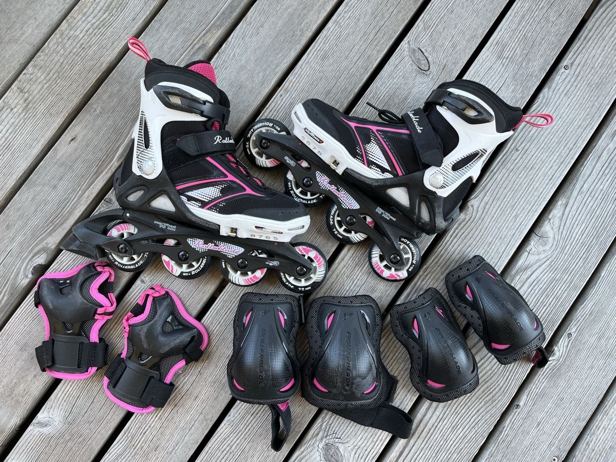 Pattini in linea & Pattini a rotelle: Rollerblades / Inlineskates Gr. 36.5 - 40.5 – Usato da Zürich venduto da yeti044