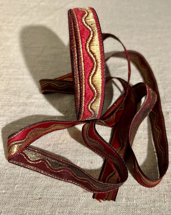 Ruban Bordure Dentelle Marguerite Dorée - 18,3 M X 25 Mm, Pour Couture Et Décoration