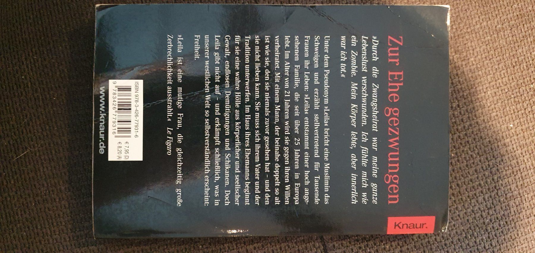 Bücher: Buch zur Ehe gezwungen – Gebraucht aus Flaach von debiles 1
